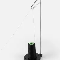 Органайзер-стойка для ниток, на подставке, 41&times;12&times;12 см, чёрный