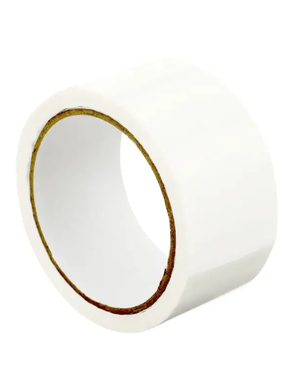 Скотч упаковочный 48 мм 40 м 40 мкм, белый