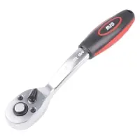 Рукоятка трещоточная 3/8"DR 72 зубца (пластиковая ручка) AVS RH13872