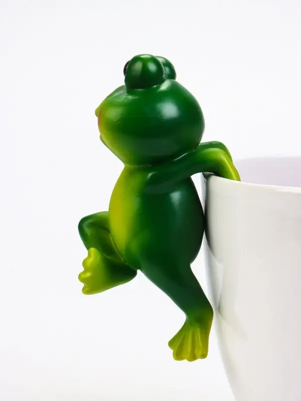 Фигурка для флорариума TAKE IT EASY &laquo;Лягушка Бряк&raquo;, декор на кашпо, 10&times;8&times;19 см