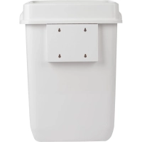 Контейнер для мусора (корзина) Luscan Prof Etalon 32л белый 151040