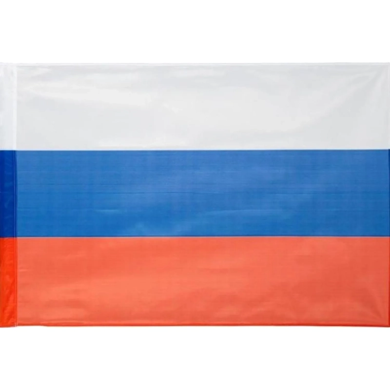 Флаг РФ 135х90 см, уличный, флажная сетка