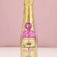 Соль для ванны Champagne Queen, 285 г, аромат фрукты со льдом, Чистое счастье