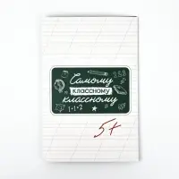 Подарочный пакет с открыткой &laquo;Классному классному&raquo;, 23 &times; 27 &times; 11,5 см