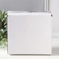 Сувенир полистоун лак "Пухлый кот в жилете, на кресле-качалке" 12х7,7х13,5 см