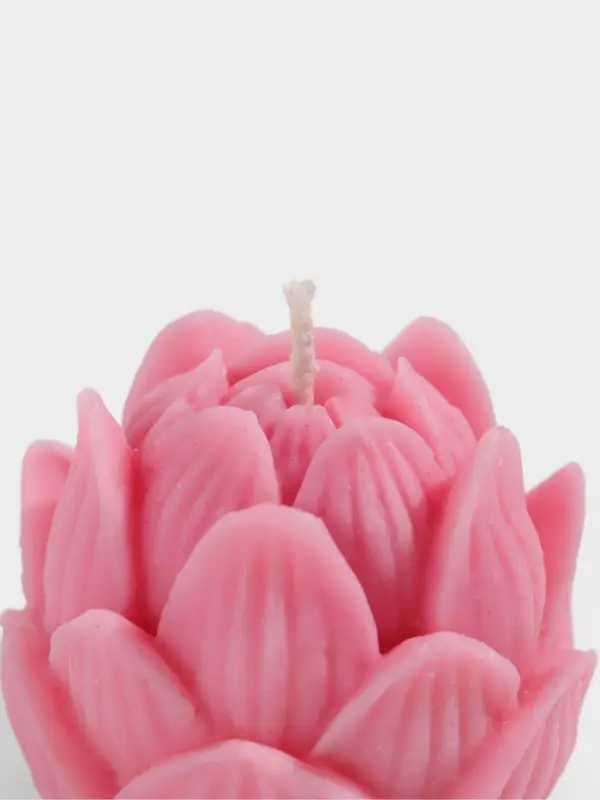 Свеча фигурная формовая &laquo;Лотос&raquo;, 5&times;5&times;6 см, соевый воск