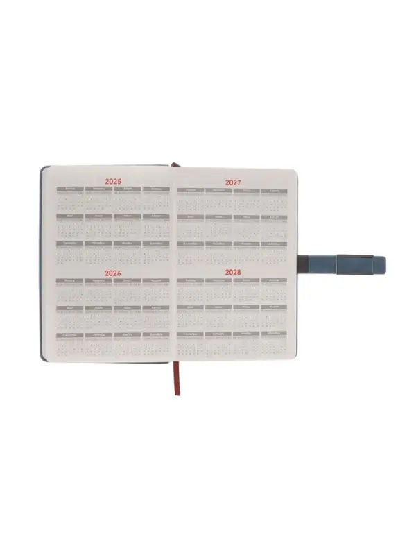 Ежедневник недатированный формат А5, с хлястиком, 112л, линия, пвх, Бирюзовый Ежедневник недатированный формат А5, с хлястиком, 112л, линия, пвх, Бирюзовый