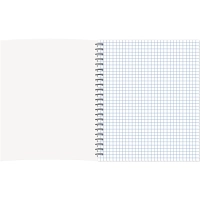 Тетрадь общая Комус Три богатыря Стрелы А5, 80л., клетка, спираль, ВБ-лак