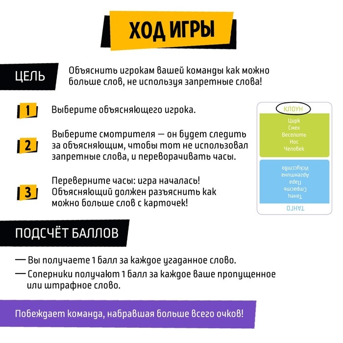 Настольная игра «Только не...», от 4 игроков, 13+ Настольная игра «Только не...», от 4 игроков, 13+