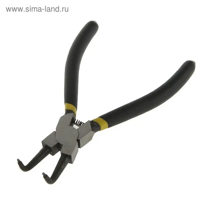 Съемник стопорного кольца  Съемник стопорного кольца "СЕРВИС КЛЮЧ", сжим изогнутый