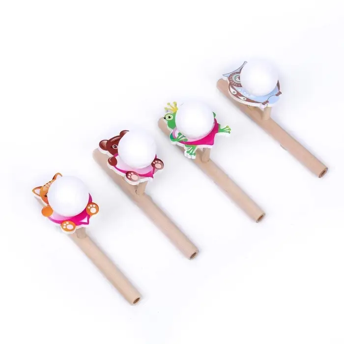 Игра - тренажёр для дыхания «Весёлые зверята», аэробол, МИКС Игра - тренажёр для дыхания «Весёлые зверята», аэробол, МИКС