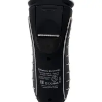 Электробритва Sakura SA-5414BK, АКБ, сеточная, 3 плавающие головки, триммер, чёрная Электробритва Sakura SA-5414BK, АКБ, сеточная, 3 плавающие головки, триммер, чёрная