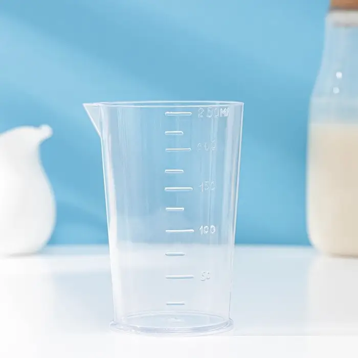 Стакан мерный Darel plastic, 250 мл, пластик, прозрачный Стакан мерный Darel plastic, 250 мл, пластик, прозрачный