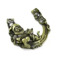 Подкова домовой &laquo;Здесь живёт счастье&raquo;, 7&times;7 см