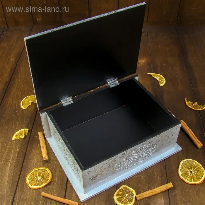 Шкатулка "Вечность" 24х18х9 см, МДФ