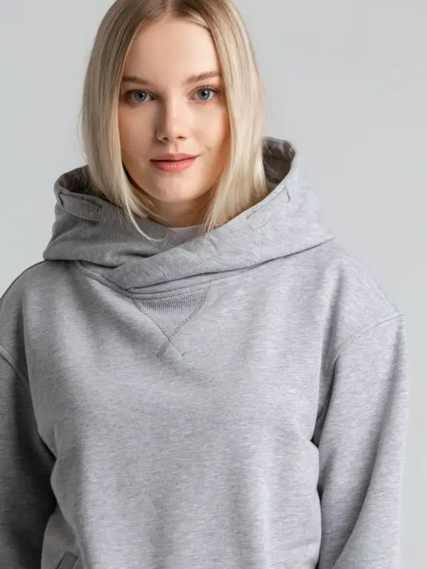 Толстовка Kulonga Terry, серый меланж, размер XS Толстовка Kulonga Terry, серый меланж, размер XS