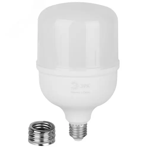 Лампа светодиодная высокой мощности LED 80 Вт 8000Лм 4000К T120 нейтральный E27/E40 (переходник) 170-265В LED POWER T120-80W-840-E27/E40 Green Line