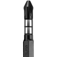 Бита KRAFTOOL Impact Pro PH2, 50мм, тип Е, 10шт/уп (26191-2-50-S10)