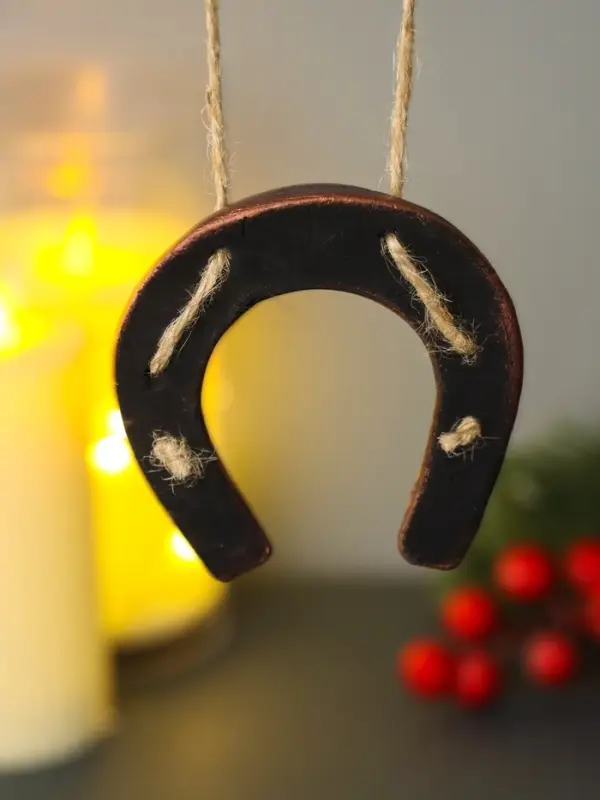 Сувенир подвеска  Сувенир подвеска "Подкова, любви, счастья, богатства" 7х7.6 см