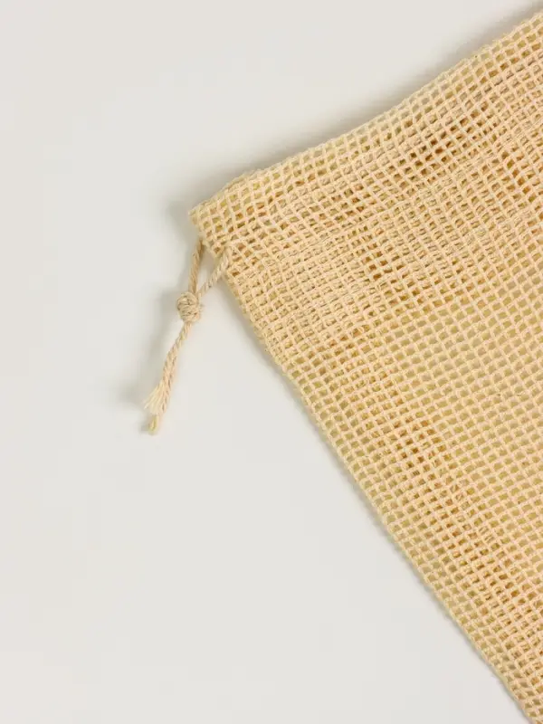 Хлопковый мешочек для украшений, подарков и трав, текстиль &laquo;Эко&raquo;, 27.5&times;18.5 см, набор 5 шт.