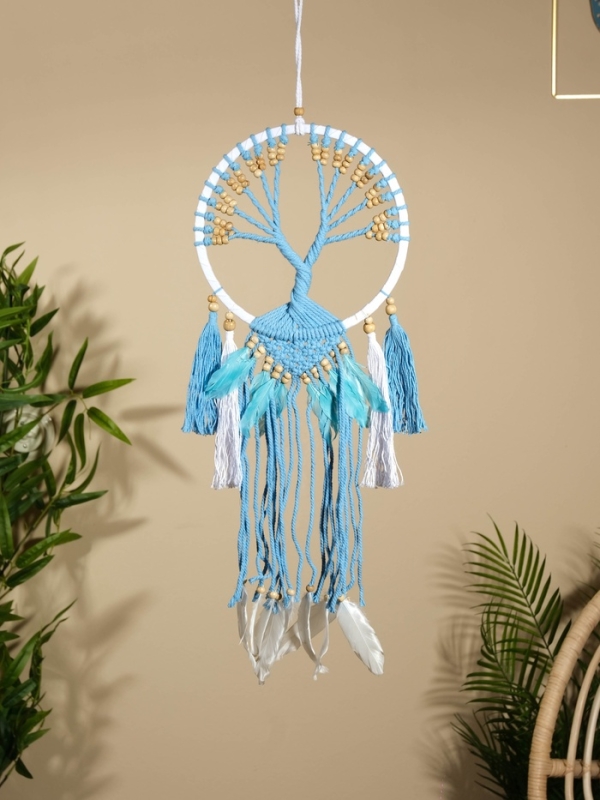 Ловец снов Ловец снов "Голубое дерево" 22х60 см.