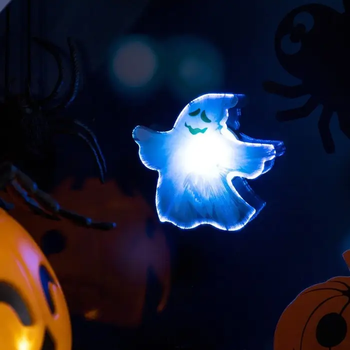 Светодиодная игрушка «Призрак» 8 × 8 см, батарейки AG13х3, свечение мульти Светодиодная игрушка «Призрак» 8 × 8 см, батарейки AG13х3, свечение мульти