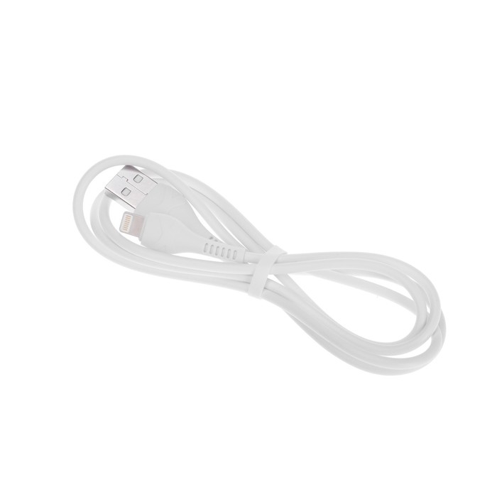 Кабель Hoco X37, Lightning - USB, 2.4 А, 1 м, PVC оплетка, белый Кабель Hoco X37, Lightning - USB, 2.4 А, 1 м, PVC оплетка, белый