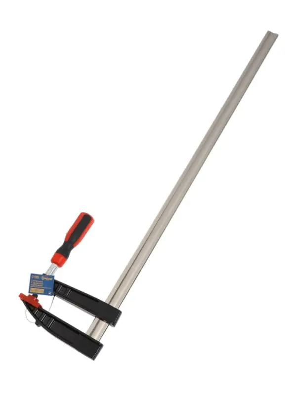 Струбцина F-образная усиленная ТУНДРА, тавровый профиль, 2К рукоятка, 800&times;120&times;890 мм