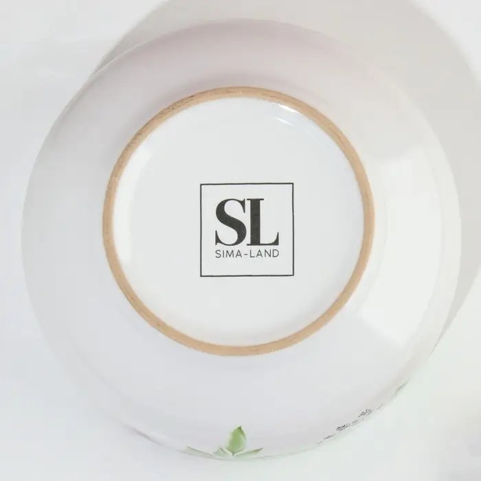 Глубокая тарелка керамическая «Акварель», 14.5 см, 550 мл Глубокая тарелка керамическая «Акварель», 14.5 см, 550 мл