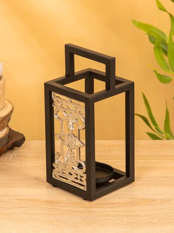 Подсвечник фонарь  Подсвечник фонарь "Геральдика" 11х11х24,5 см, d 7,5 см, алюминий, железо