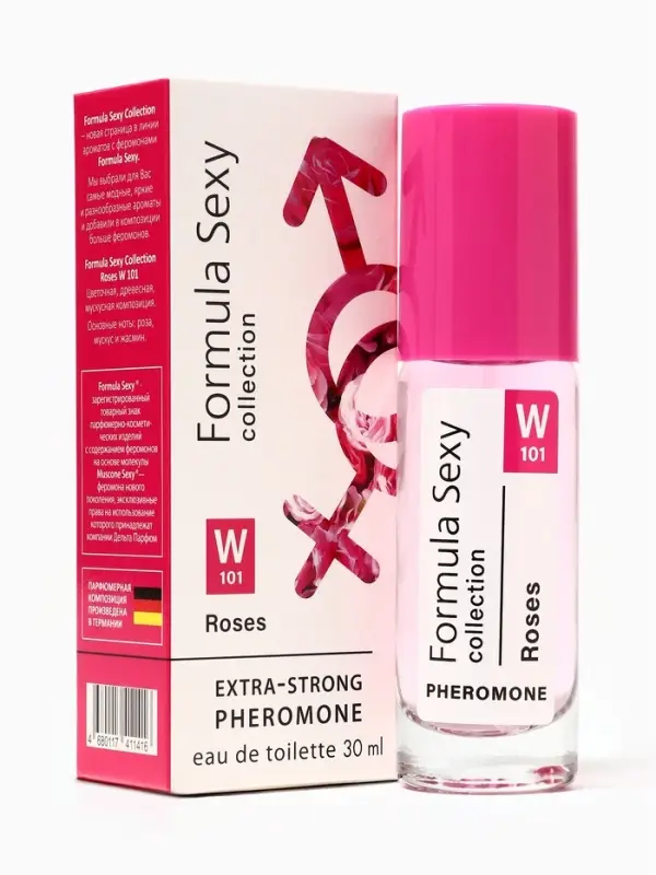 Туалетная вода женская с феромонами Formula Sexy collection Roses W101, 30 мл