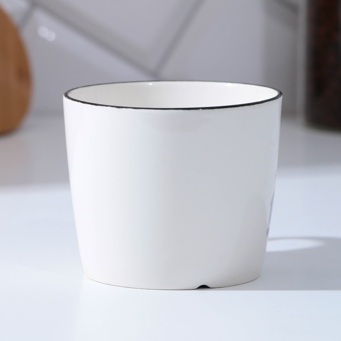 Кружка керамическая «Люблю тебя», 350 мл, цвет белый