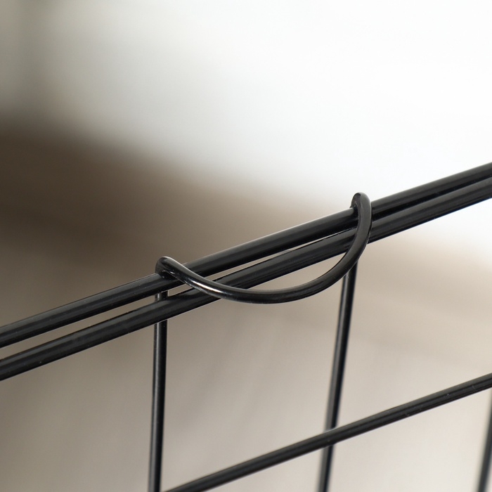 Клетка для собак 51 х 35 х 41 см, черная