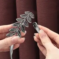 Подхват для штор &laquo;Ветка&raquo;, 10&times;4 см, 32 см, цвет серебряный