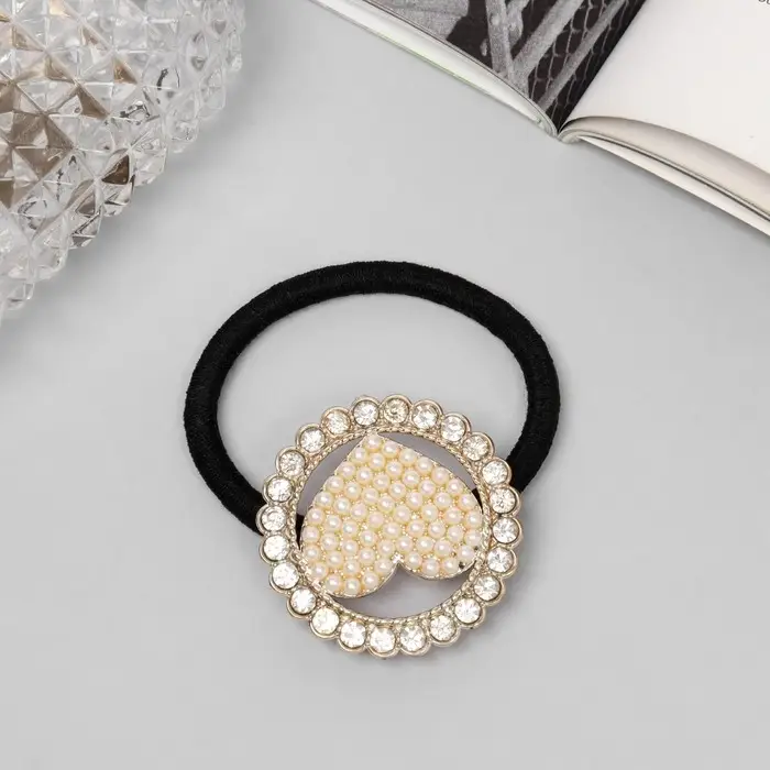 Резинка для волос Резинка для волос "Флер" сердце, 5 см