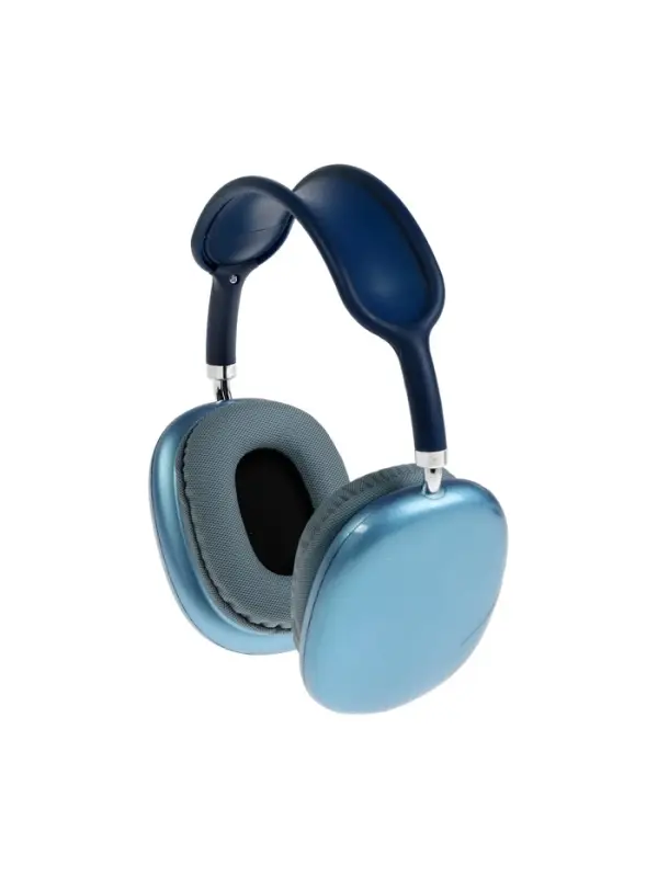 Наушники беспроводные, полноразмерные, P9, Bluetooth 5.0, с микрофоном, Jack 3.5 мм 150 мАч, синие