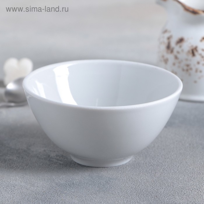 Пиала фарфоровая «Бельё», 230 мл, d=11 см Пиала фарфоровая «Бельё», 230 мл, d=11 см
