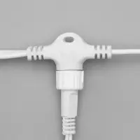 Гирлянда &laquo;Занавес&raquo; 2&times;6 м, IP44, УМС, белая нить, 1440 LED, свечение белое, 220 В