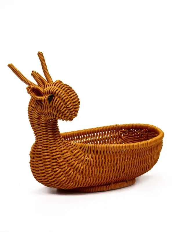 Корзина пластик 30 х 23 х 30 см, Олень