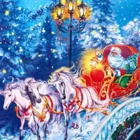 Пакет подарочный новогодний ламинированный, &laquo;На встречу Новому Году&raquo; , 18&times;10&times;22.3 см