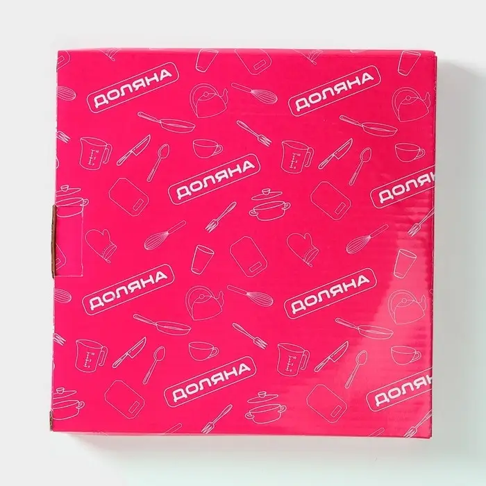 Тарелка пирожковая Доляна &laquo;Млечный путь&raquo;, d=19 см, фарфор, бирюзовая