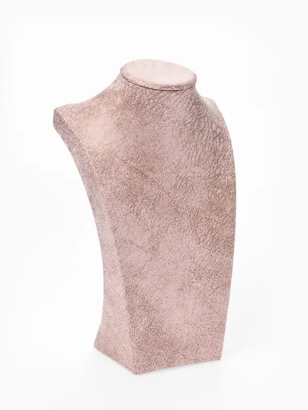 Бюст для украшений QF, 14.5&times;9&times;24.5, h=24.5 см, розовый