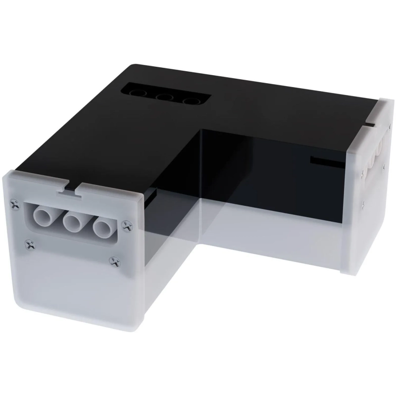 Светильник светодиодный -коннектор  L-образный 8Вт,4000К,IP40,чёрн