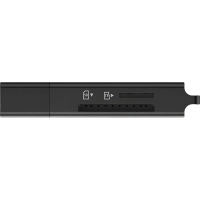 Картридер UGREEN CM104 (40752) USB 3.0 to TF + SD Dual Card Reader/черный