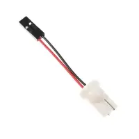 Автомобильная лампа светодиодная, 12 В, 36 SMD, два переходника, свет белый