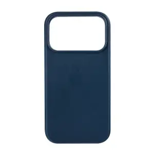 Чехол iPhone 17 Pro Max Leather Case 100% ORG (MagSafe) c LOGO Blue