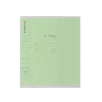 Тетрадь 12 листов в косую линейку ErichKrause &laquo;Классика&raquo;, обложка мелованный картон, МИКС