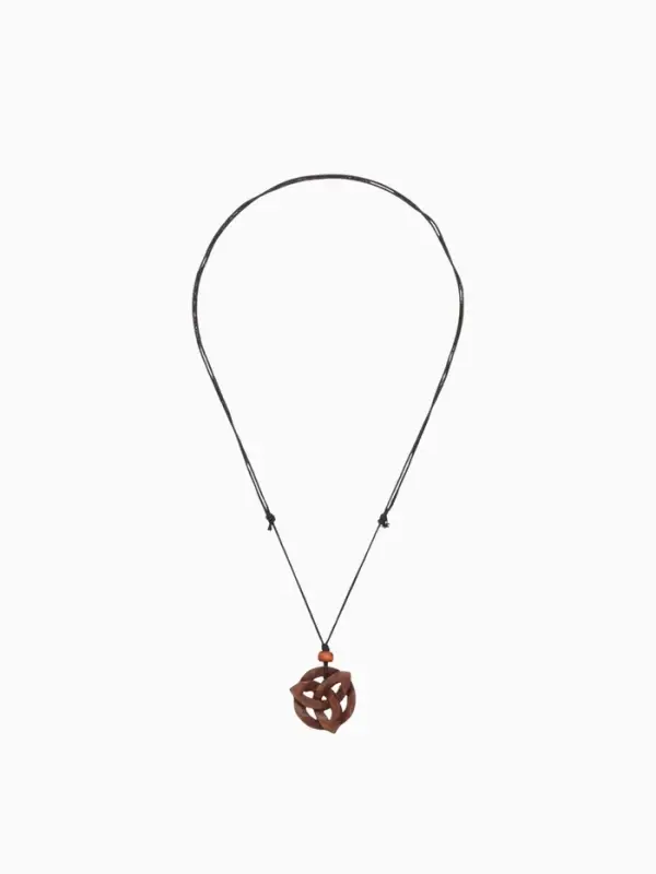 Кулон &laquo;Трилистник&raquo;, дерево соно