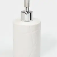 Набор для ванной "Fantasy", 2 предмета (дозатор для мыла, стакан), цвет белый