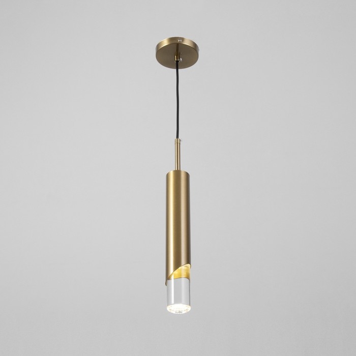 Светильник BayerLux Подвес BayerLuxной Светильник BayerLux Подвес BayerLuxной "Комус" LED 6Вт 4000К золото 5х5х30-230см